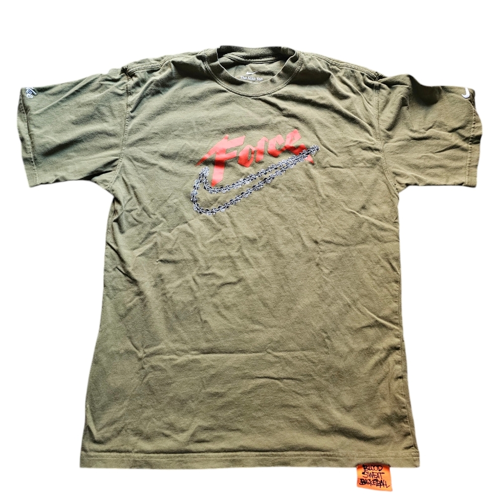 Nike army green Blood‎ Sweat Basketball loose fit t-shirt size S